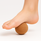 Pelota de Masaje de Corcho 6 cm - Pies, Fascia y Puntos Gatillo